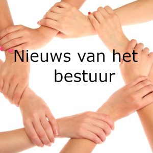 Nieuws van het bestuur