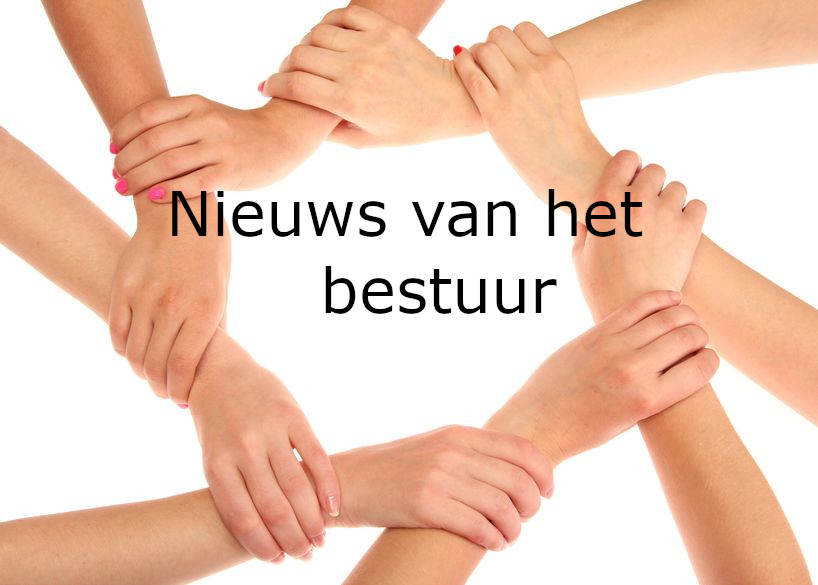 Nieuws van het bestuur